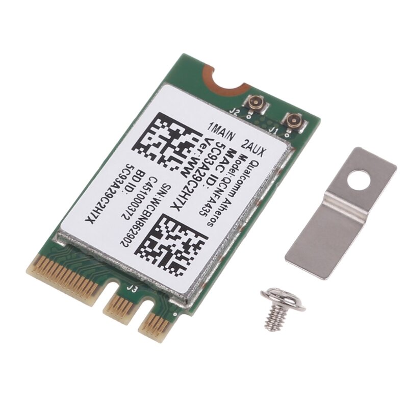 Wireless Connector Card QCNFFA435 NFA435 BT4.1Wireless Networking Adapter Card QCA9377 Chip NGFF WIFI Card Fast