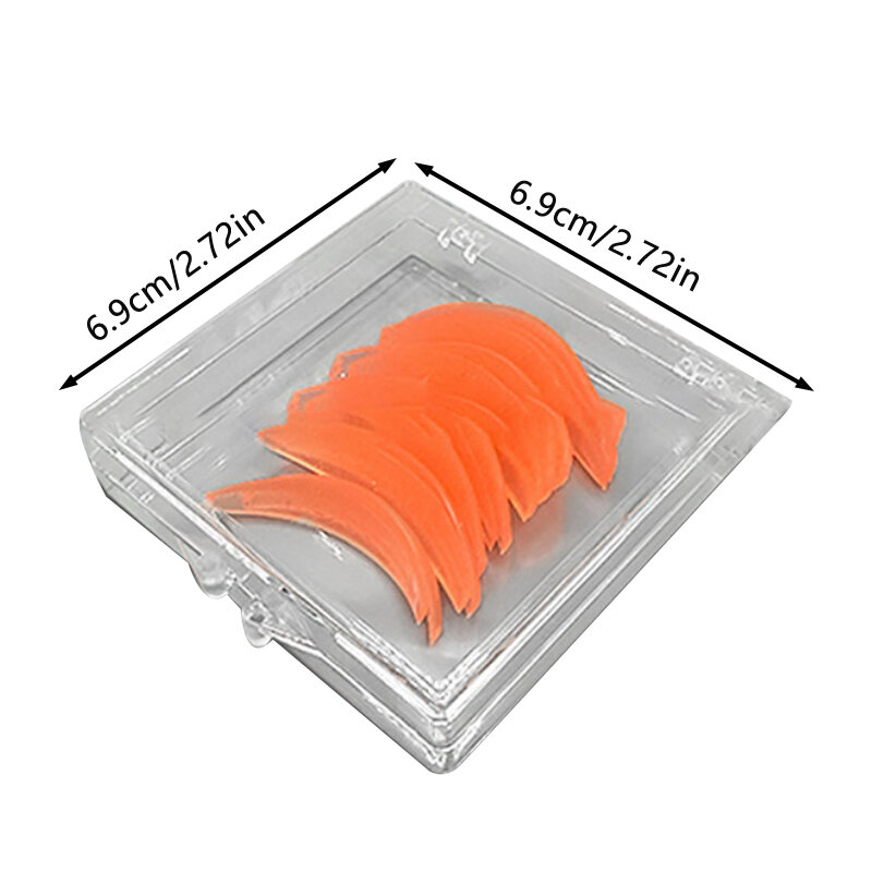 6 paia/scatola Silicone colorato permanente ciglia finte Pad bigodino accessori strumento di estensione delle ciglia sollevamento ciglia cuscinetti di protezione
