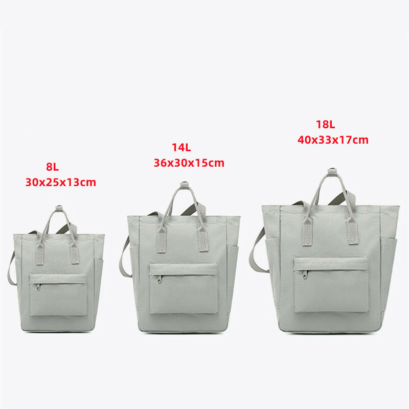 8L Mummy Totebags Fashion Women Totepacks and Messenger Bags Girl Student Shoulder Backpacks