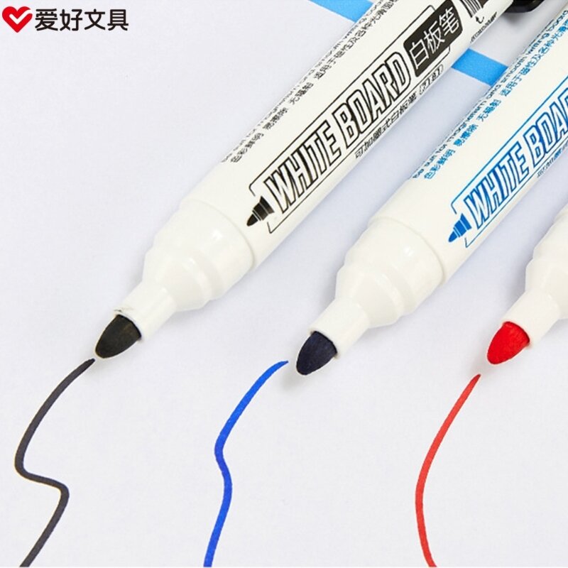 White Board Dry Wipe Markers Erasable Colorful Whiteboard Markers Pens Fine Tip Whiteboard Pens Whiteboard Markers Pen