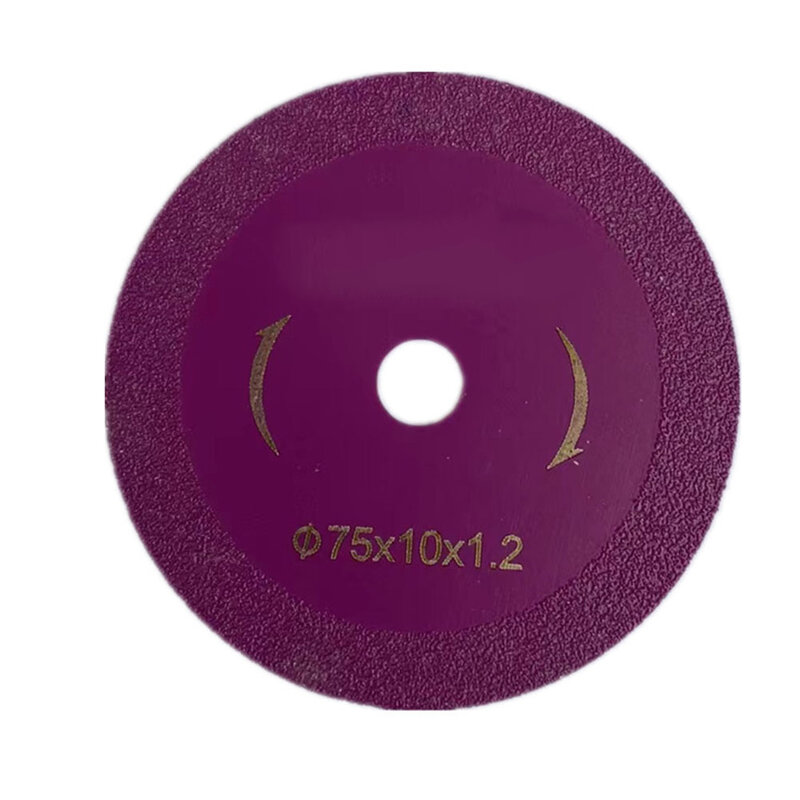 1 шт. 75 мм режущий диск дисковая пила лезвие шлифовальный круг 10 мм отверстие для стали камня шлифовальный угловой шлифовальный станок Запчасти для электроинструмента