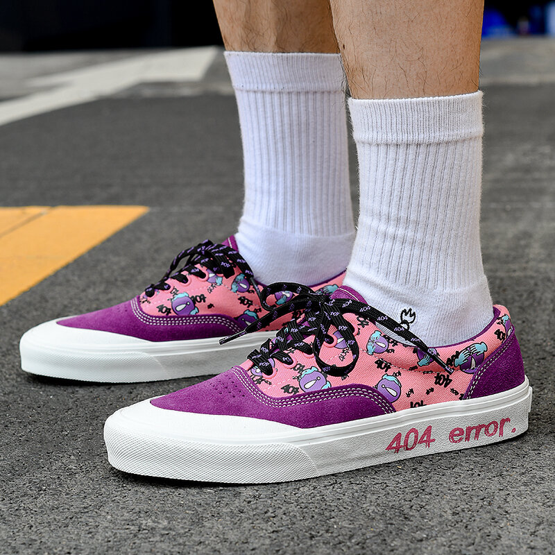 Joiints uomo Sneakers estate scarpe da Skate Unisex per skateboard Tennis elegante modello tela studente adolescenti suola in gomma
