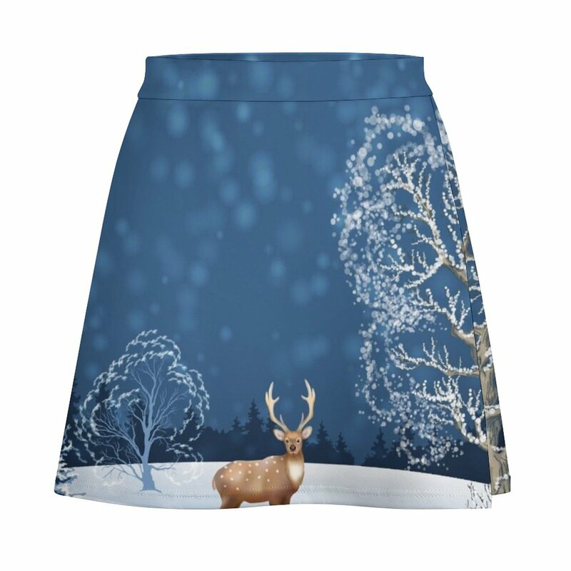 Mini jupe courte sexy pour femmes, style forêt d'hiver, vêtements pour femmes, été, 2023