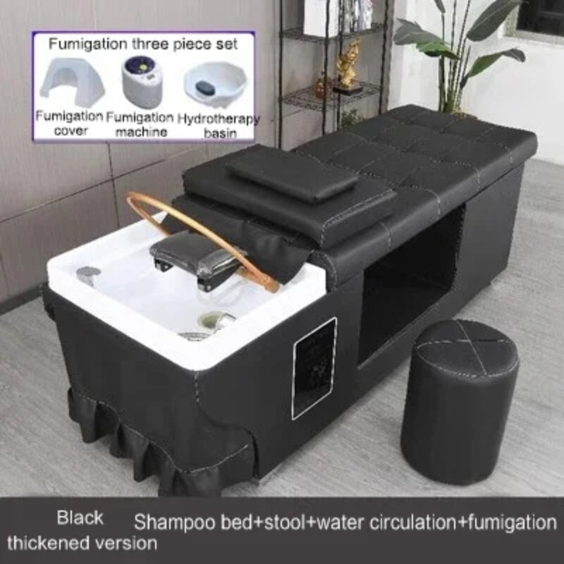 Head Spa Shampoo Chair Comfort Salon Water Circulation Japanese Hair Wash Chair Luxury Shampouineuse Salon Equipment MQ50SC