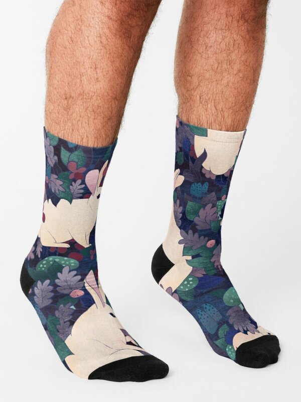 Носки с кроликами мужские носки