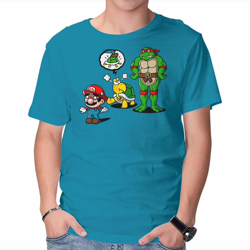 Big Turtle Bro Anime graficzne koszulki dla mężczyzn odzież damska z krótkim rękawem koszulki nowoprzybyłe Unisex lato