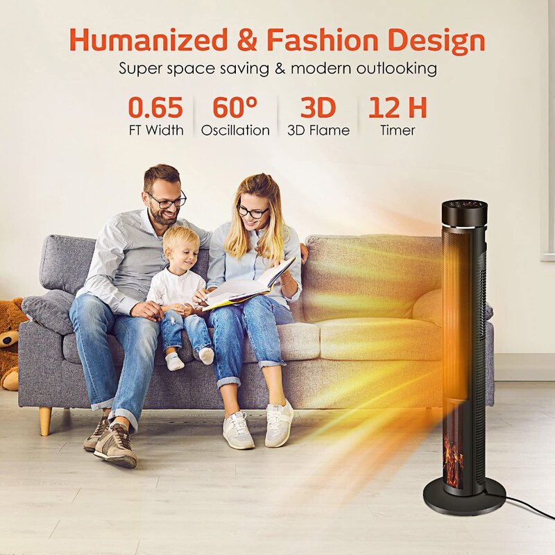 2023 New Electric Heater for Large Room