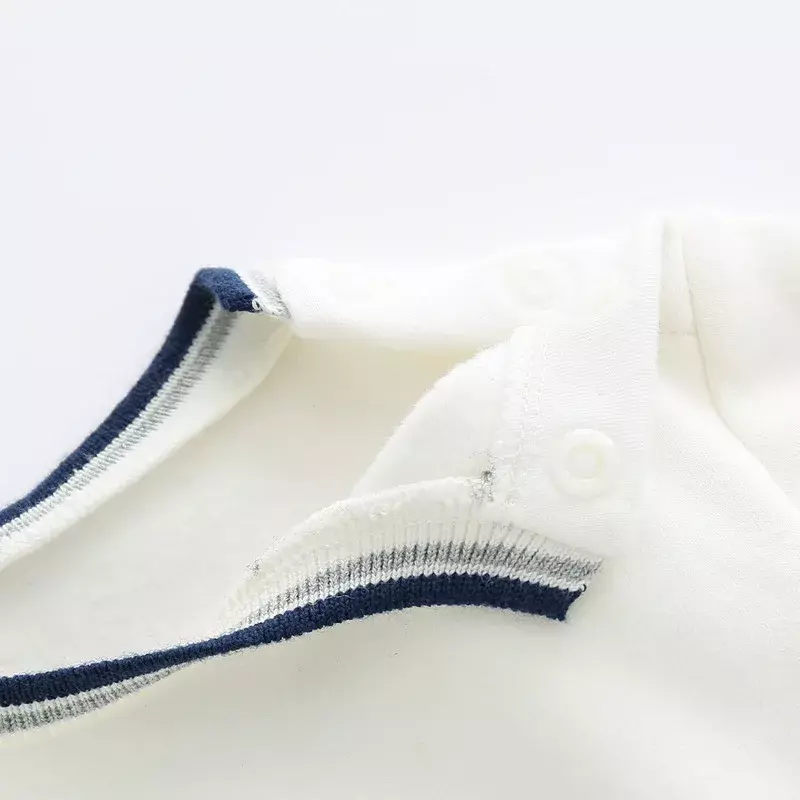 Conjunto de Top e inferior para Bebé y Niño, traje de algodón con estampado de soldado blanco y pantalones largos, otoño e invierno, 2023