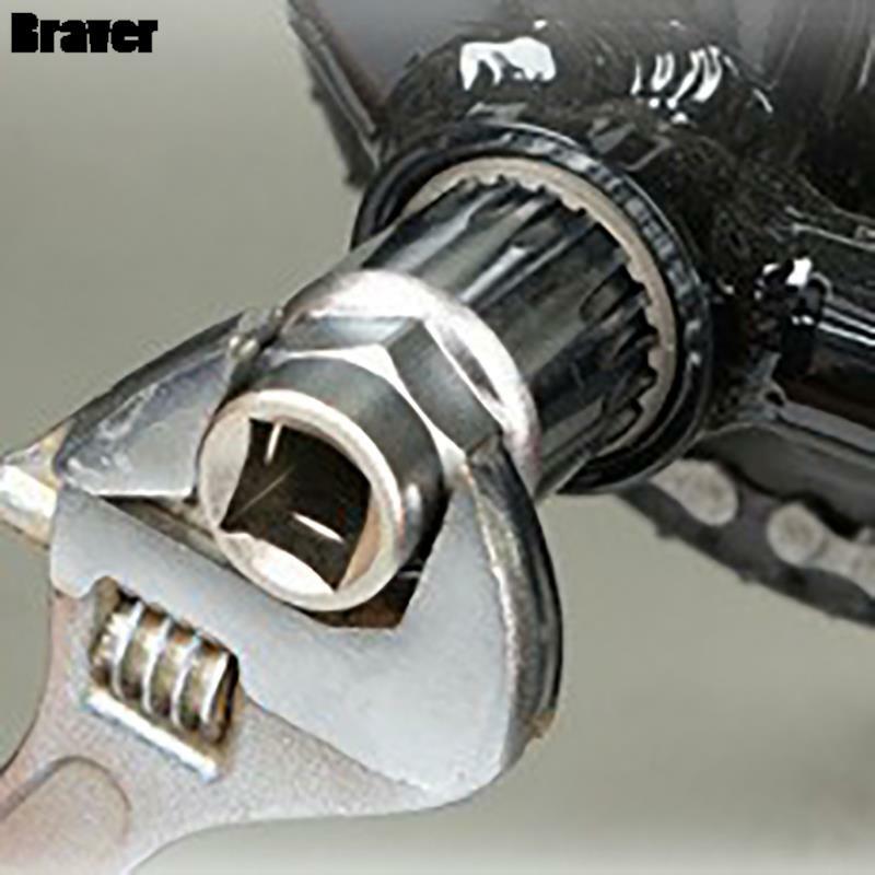 Staffa inferiore della bicicletta MTB Bike Crank Extractor Remover staffa inferiore strumento di riparazione 20 denti Fit denti Diagnostic-Tool Repair