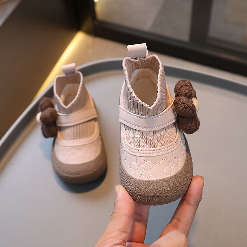 Новинка 2023, обувь для маленьких принцесс, детская обувь с мягкой подошвой