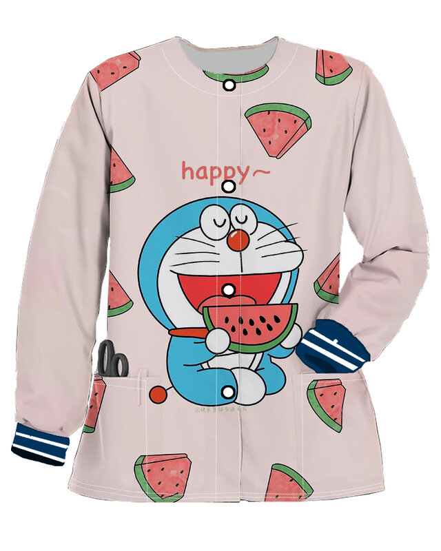 Pocket Cheap Women's Clothing and Free Shipping Offers Cardigan Harajuku Button Sweatshirts Nurse 2023 Autumn Korea Japanese Y2k
