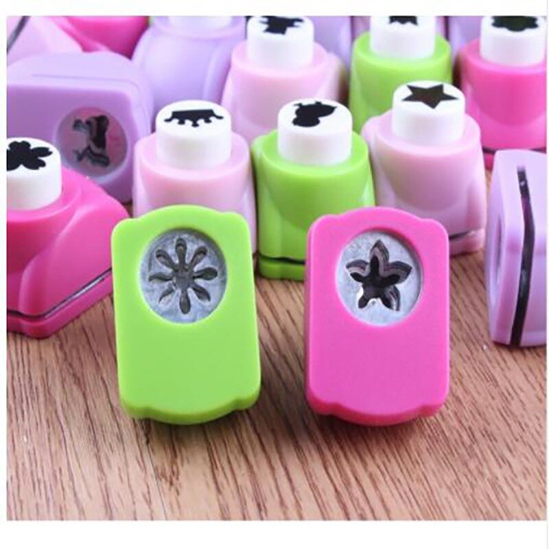 Kid Child Mini Printing Paper Hand Shaper Scrapbook Tags Cards Craft DIY Punch Cutter Tool 16 Styles