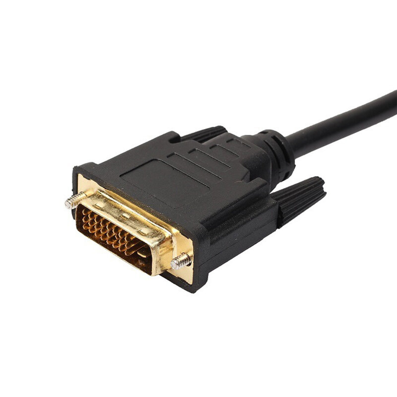 Customized Full HD 1080P DVI To VGA Adapter Video Cable Converter VGA 25Pin to 15Pin Cable Converter for PC Computer Monitor