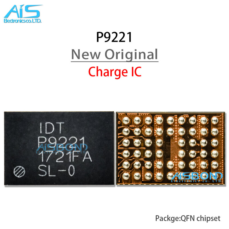 IC เครื่องส่งสัญญาณ Id P9221ไร้สาย5ชิ้น/ล็อต IDTP9221-RAHGI8ของแท้ใหม่