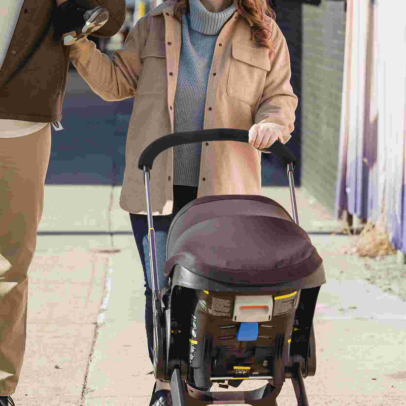 2 Pcs Click Baby Bike Handlebar Cover Wagon Stroller Grip Sponge Sleeve Pram Strollers