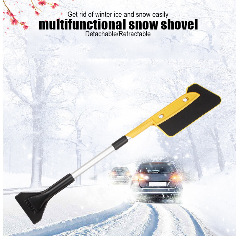 Winter Fahrzeug Schnee Schaufel Fenster Glas De-Icer Pinsel Winter Schnee Clearing Werkzeuge für Auto Lkw Rv