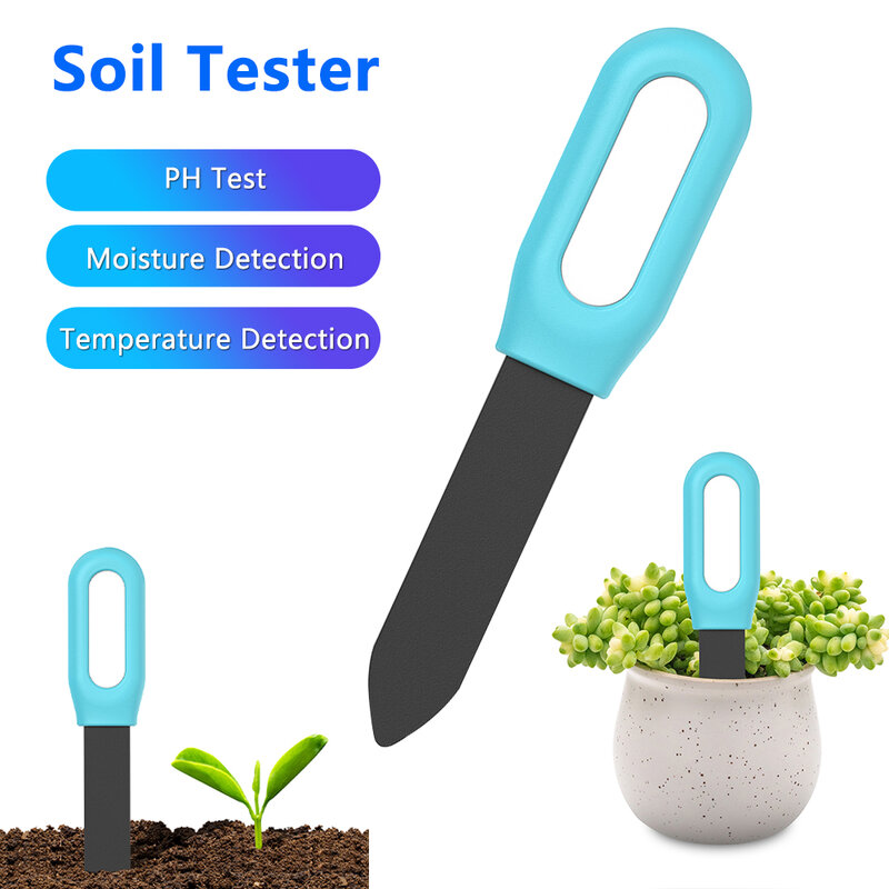 Tuya 2 In 1 Smart Soil Tester Temperature Humidity Meter Garden Bonsai Planting Tool Support Mobile App Display