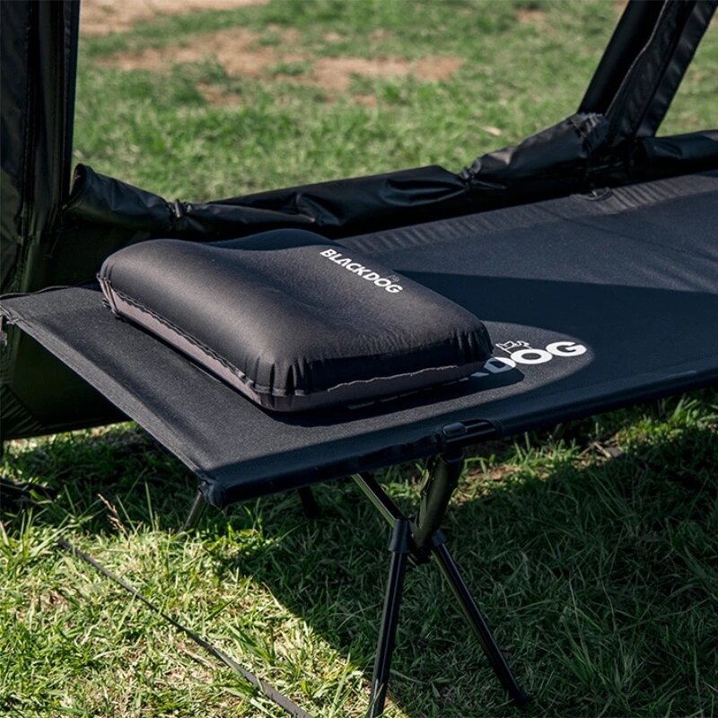 Naturehike-cuscino autogonfiabile Blackdog cuscino per dormire gonfiabile portatile da viaggio cuscino in spugna ultraleggero da campeggio all'aperto