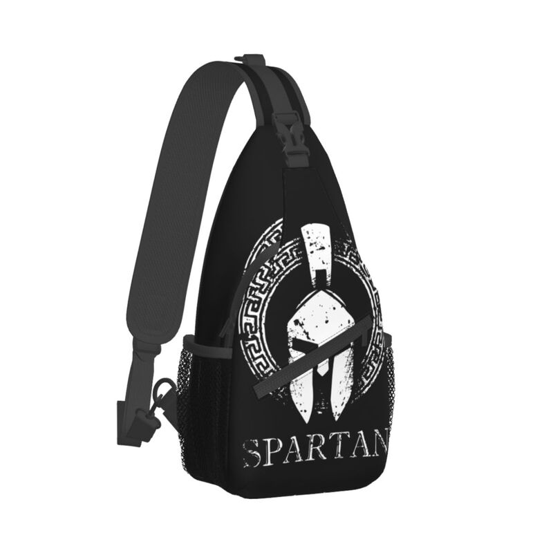 Spartan Molon Labe Sparta Petits sacs à bandoulière, poitrine, sac à dos à bandoulière initié, sacs de jour de randonnée en plein air, cartable décontracté