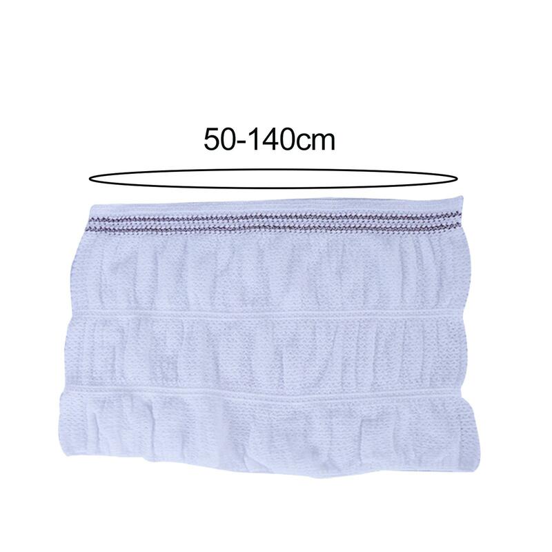 10 Pieces Adult Cloth Diaper Effective Leak Protection Adjustable Reusable Diaper Cover Adult Diaper Pants for Men or Women