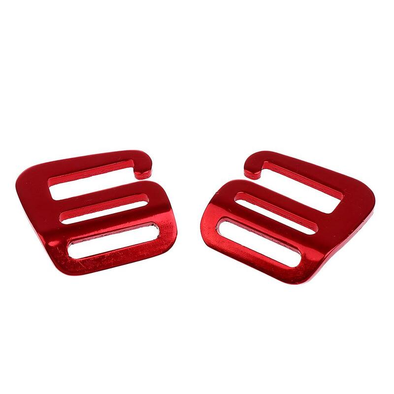 2pcs Webbing Strap Side Metal Release Buckles for Bags, Backpacks, Belts, Harnesses, Tow Ropes and