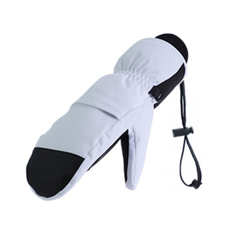 Водонепроницаемые сенсорные перчатки для лыжных варежек для мужчин и женщин, зимние снежные перчатки