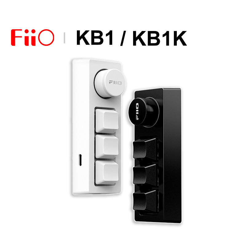 Tastiera meccanica FiiO KB1 KB1K A Music Buddy A decorazione Keycap musicale Remote
