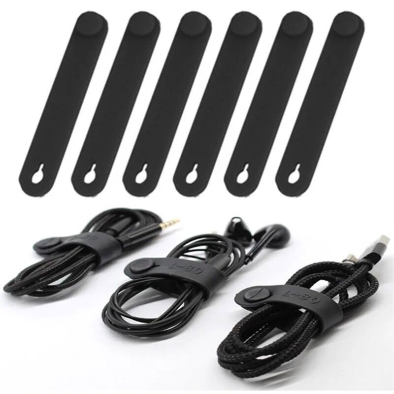 1Pc/5Pcs/6Pcs Motorcycle Power Cord Tie Securing Cable Wiring Harness Tie Drop Shipping
