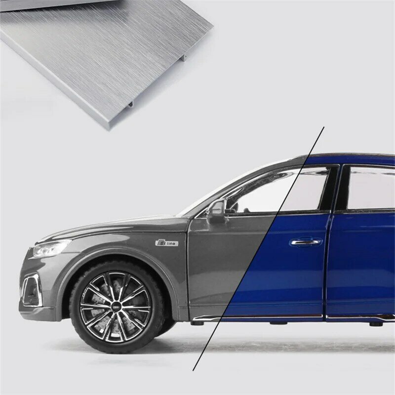 1:24 AUDI Q5 SUV Alloy Car Model Diecast & Toy Vehicles Metal Car Model High Simulation Sound and Light Collection Kids Toy Gift