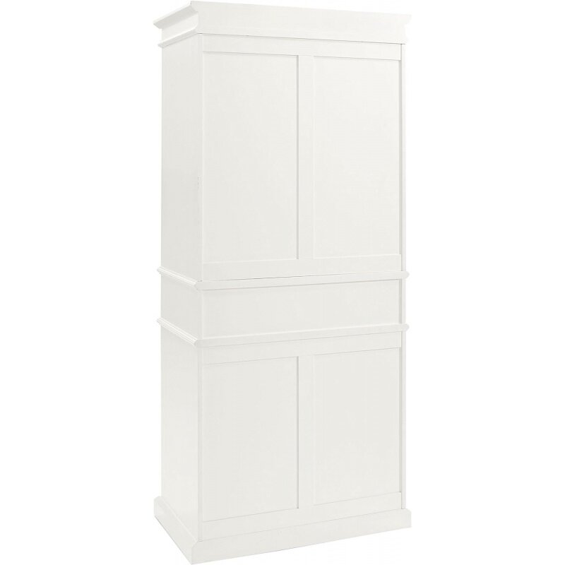 Crosley Furniture Parsons Pantry Cabinet, White