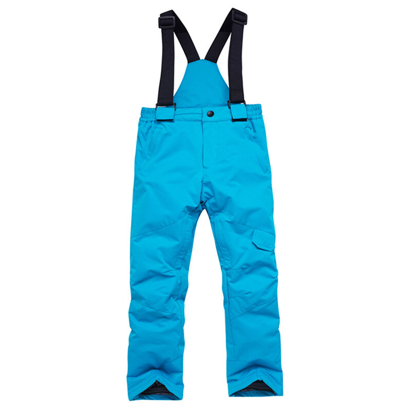 New 4-12 Years Old Children Ski Pants Boys and Girls Outdoor Sports Warm Snow Skiing Pants Kids Snowboarding Trousers