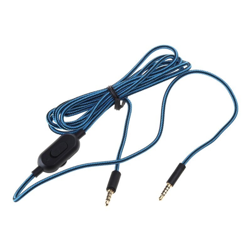 Cable extensión repuesto trenzado 200cm para auriculares GPRO G233 G433, envío directo
