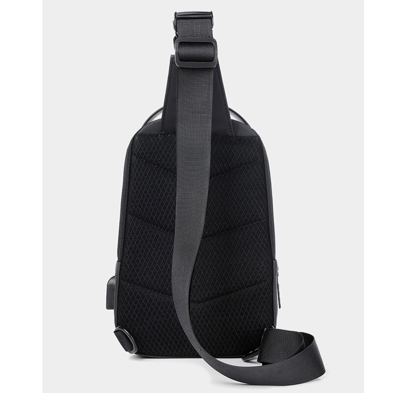 Casual męskie wodoodporne krótka wycieczka torba na klatkę piersiowa Pack Crossbody torba wielofunkcyjna torba na ramię dla mężczyzn torby przeciw kradzieży Messenger