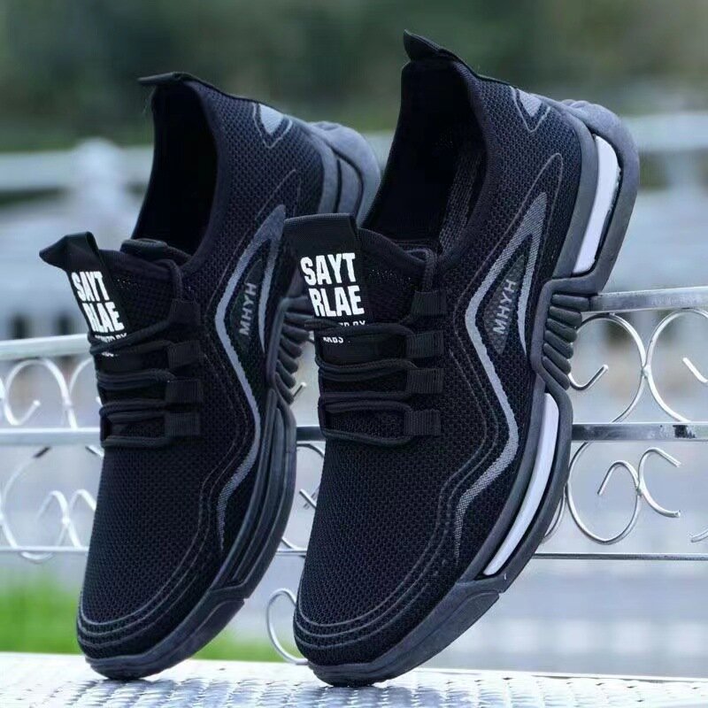 New Male Sneakers Simple Men's Casual Shoes Spring Outdoor Non-slip Mens Shoes Zapatos Para Hombres Breathable Man Running Shoes