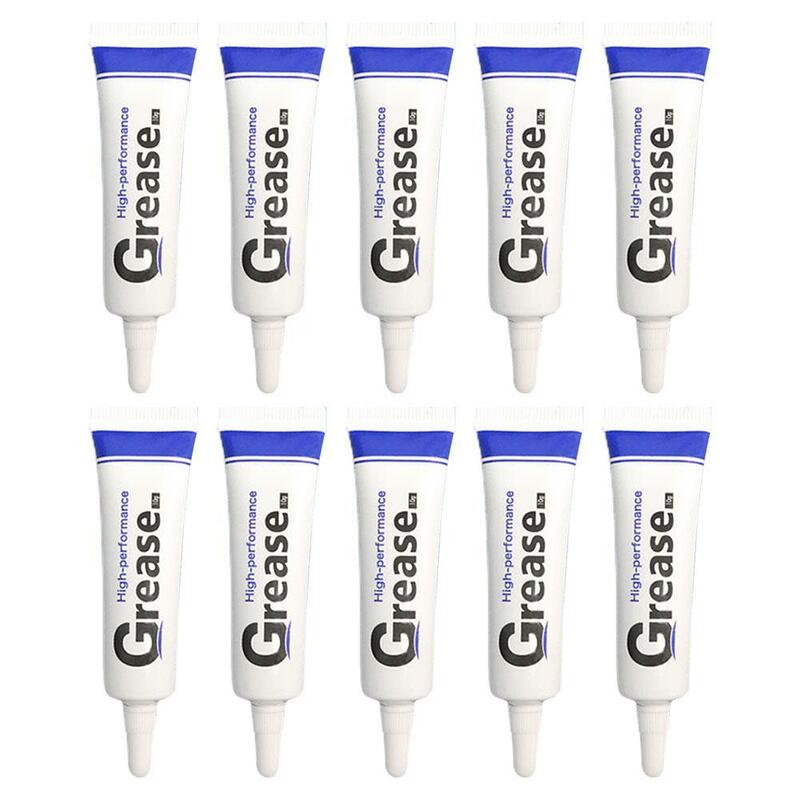 10pcs Waterproof Food Grade Silicone Lubricant Grease For O Rings Faucet Plumbers Home Improvement Sealant Valve Grease A0Y7