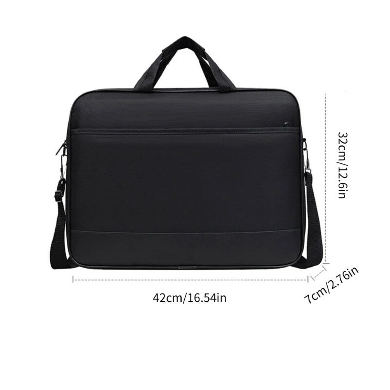 15,6-дюймовая сумка для ноутбука, легкая сумка для компьютера, мужская большая сумка-мессенджер