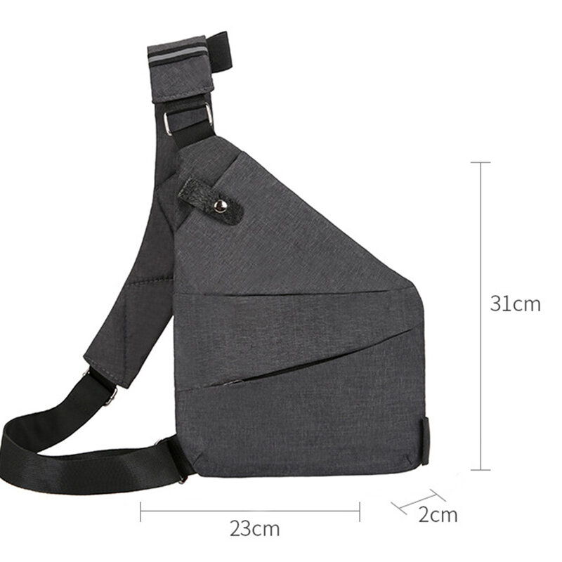 Nowe wielofunkcyjne modne małe saszetki dla mężczyzn wodoodporne odporne na zachlapanie dla kobiet najwyższej jakości torby Crossbody Sacoche