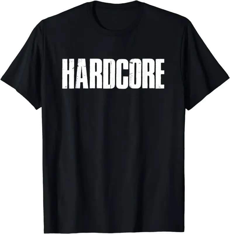 Koszule w stylu unisex dla mężczyzn odzież Streetwear graficzne t-shirty koszulki śmieszny prezent urodzinowy Hardcore Glitch T-Shirt harajuku