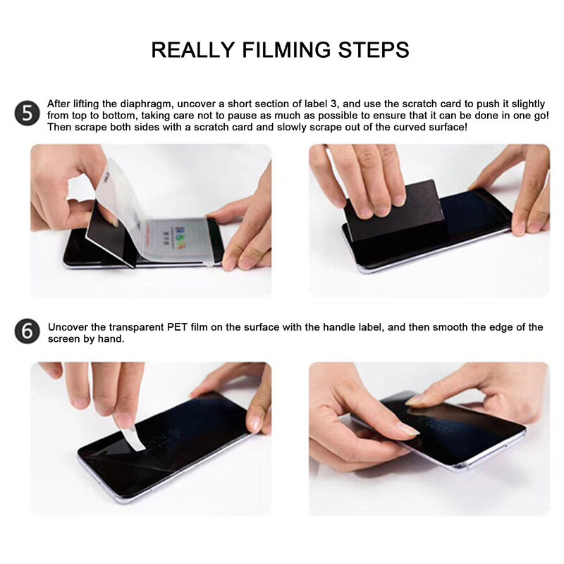 Film de protection d'écran pour Samsung Note 20 Ultra, couverture complète en TPU souple