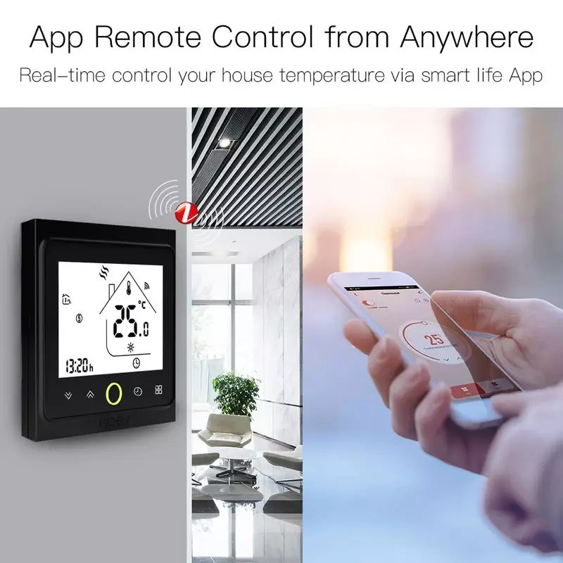 ZigBee Smart termostato regolatore di temperatura Hub richiesto acqua/riscaldamento a pavimento elettrico caldaia ad acqua/Gas con Alexa Google Home
