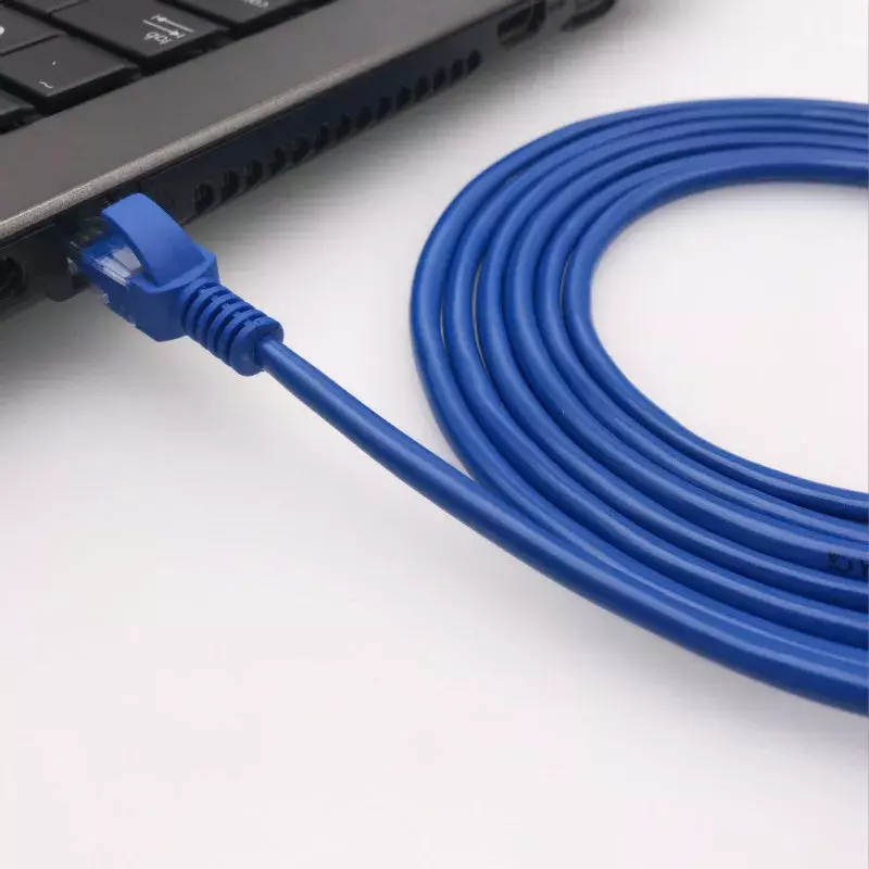 كابل شبكة للكمبيوتر المودم وجهاز التوجيه ، أفضل سعر ، إنترنت إيثرنت أزرق ، CAT5e LAN ، 1 متر ، 2 متر ، 3 متر ، 5 متر ، 10 متر ، CAT5e ، أعلى جودة