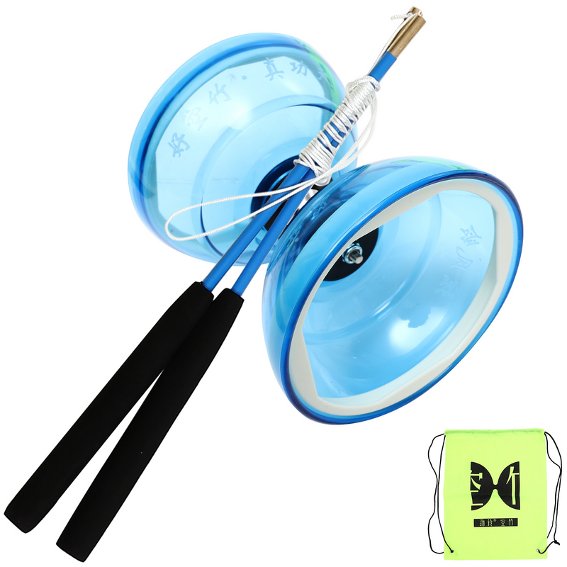 Diabolo-ألعاب الأطفال الكلاسيكية المهنية ، الألعاب البهلوانية ، دعامة عرض شعوذة ، yo-yo
