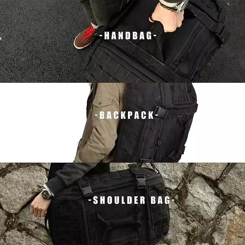 40l 60l 80l Reisetasche militärischer taktischer Rucksack mit verstellbarem Riemen Weekender Tasche für Männer Frauen wasserdichte Sporttaschen