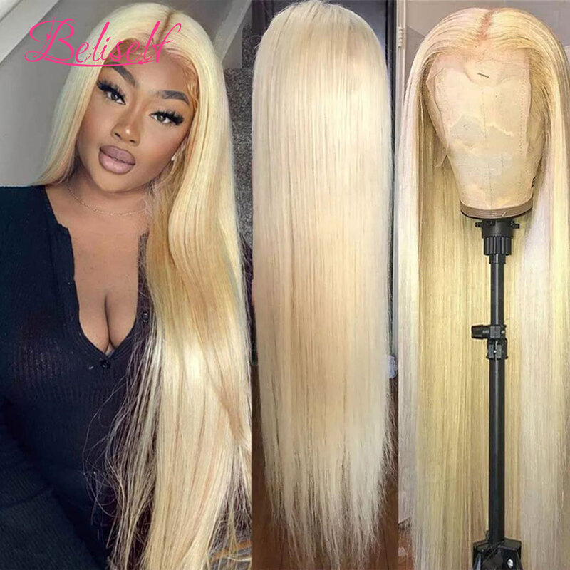 613 Lace Front Wigs 13x6 Straight Brazilian Hair 13x4 Blonde Lace Frontal Wigs 250 Density 13x6 HD Lace Wig Human Hair Beliself