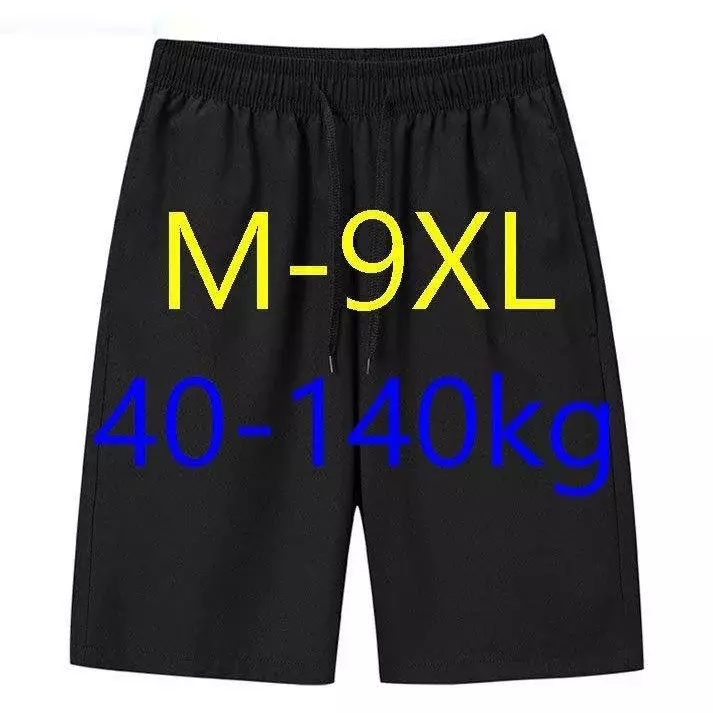 Pantalones Cortos de gimnasio para Hombre, pantalón informal de talla grande, M-10XL, Verano