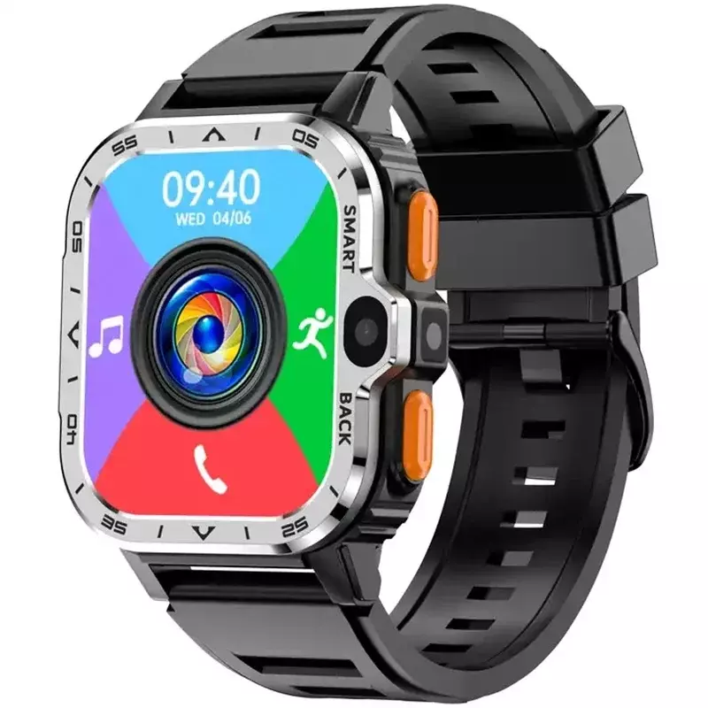 4g net pgd uhr android smart watch männer frauen hd dual kamera 64g speicher inteli gente smartwatch schneller internet zugang
