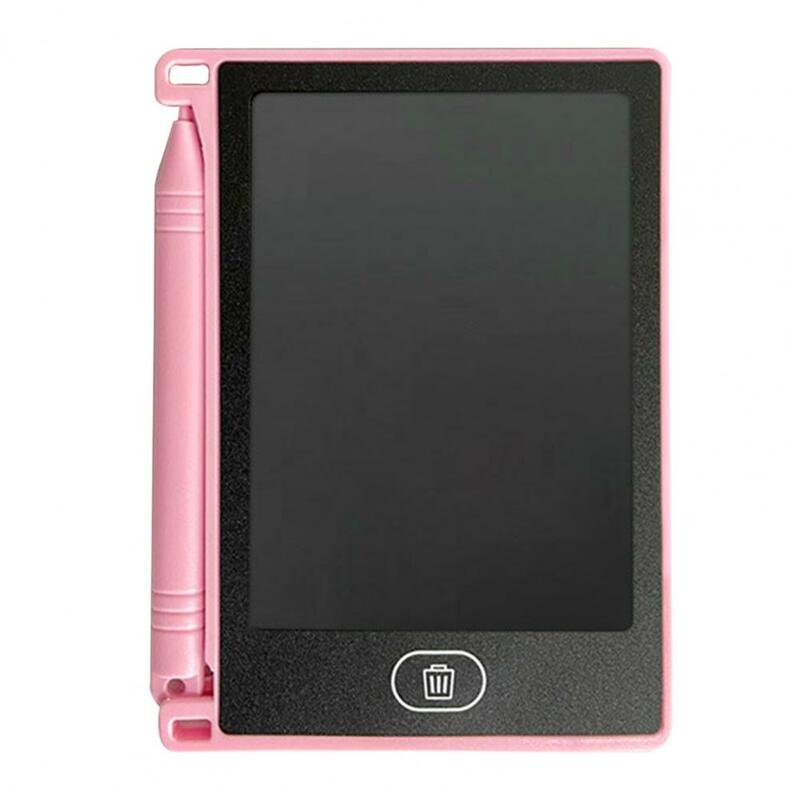 4.4 Inch LCD Drawing Board Multifunctional Erasable Portable One Key Clear Handwriting Pad for Children