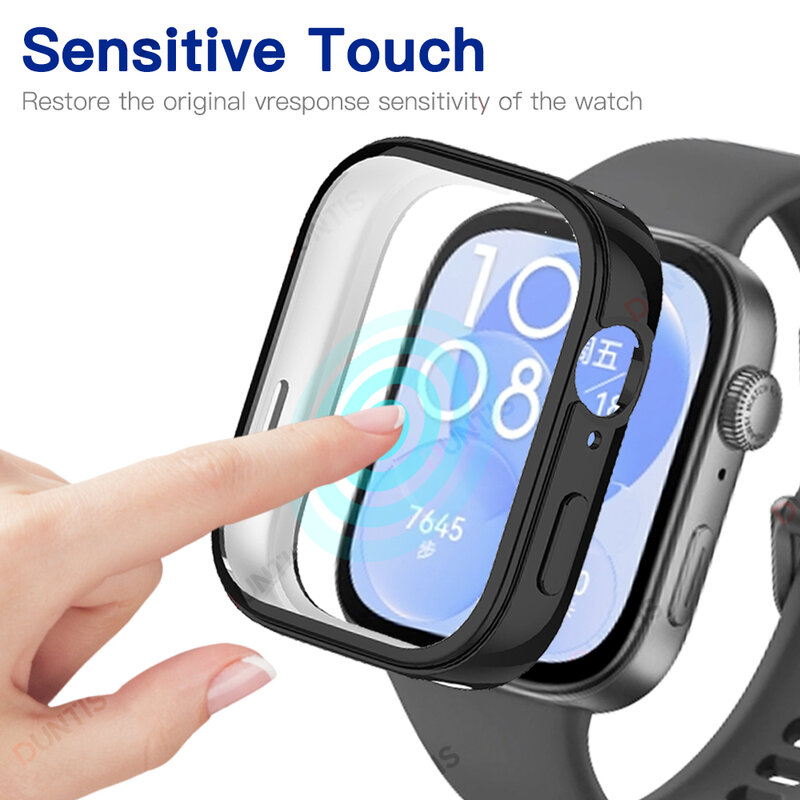TPU Soft Case for Huawei Watch Fit 3 Ultra Light Slim Cover Case for Huawei Watch Fit3 Screen Protector Accessories