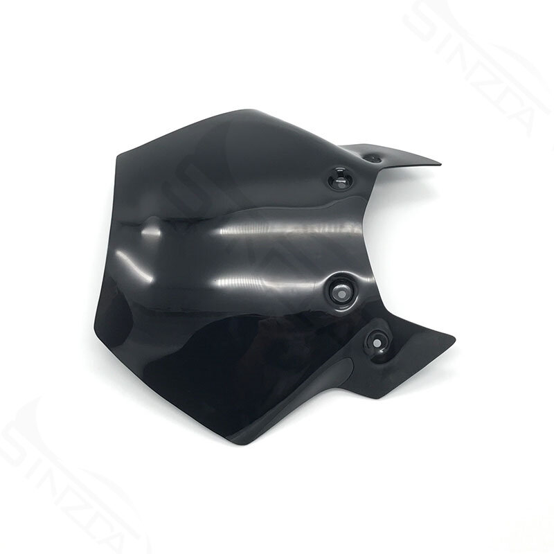 KM 690 SM SMR Motorcycle Lens Front Windshield Windscreen Wind Deflectors For KM690sm / 690SMR Windshield Acrylic Black Clear