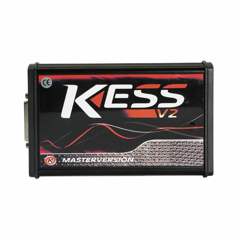 Kess-V2 V5.017 versión europea, SW V2.8, con PCB rojo, versión en línea, compatible con protocolo 140, sin Token limitado